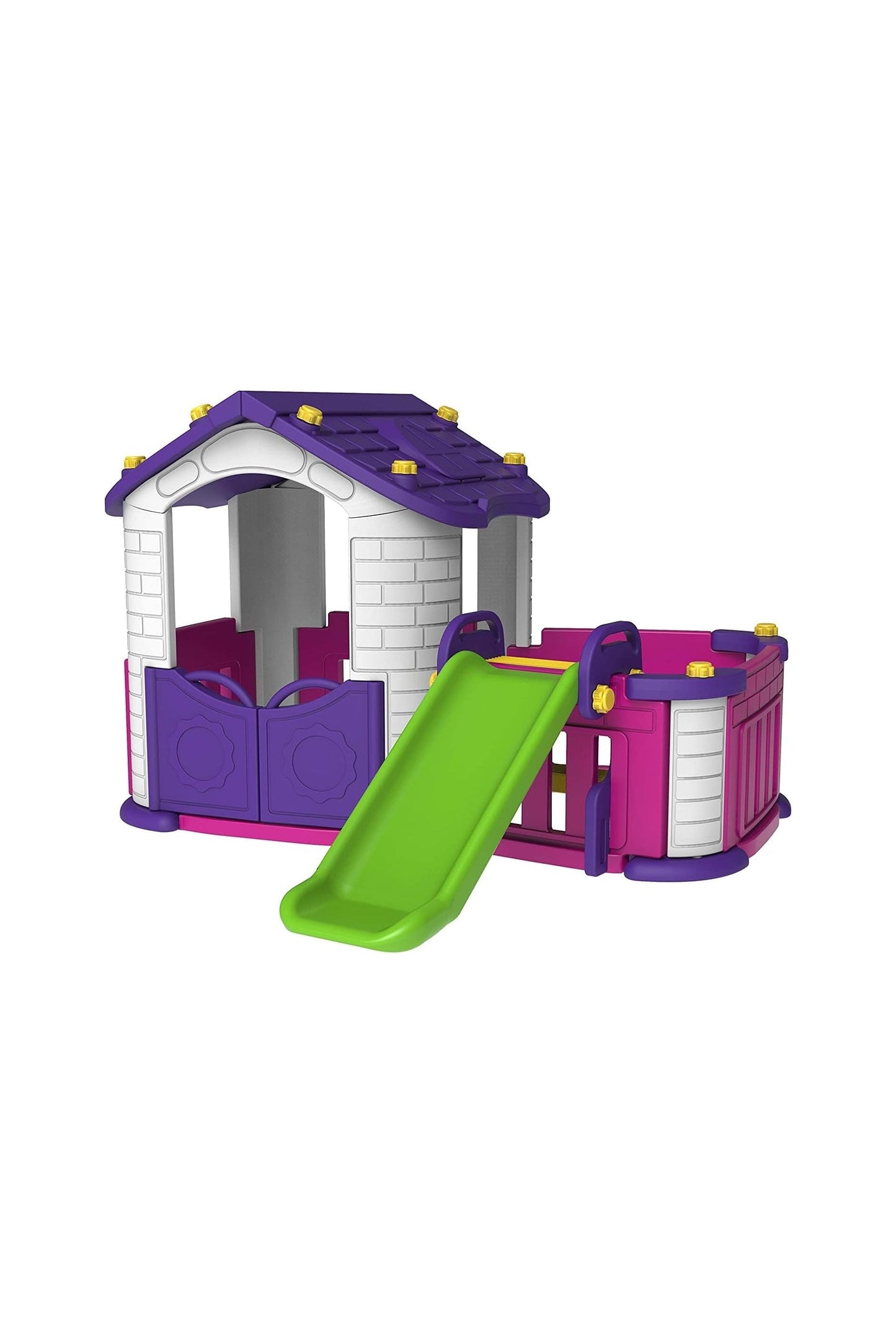Amsham Mini Panda Playhouse - Pink & Violet