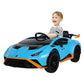 Lamborghini Hurcan Sto Kids Car - Blue (12V)