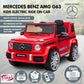 Mercedes G63 Kids Rideon Jeep - Red  (12V)
