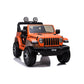 Jeep Kids Rubicorn 2 Seater Electric Car - Orange (12V)