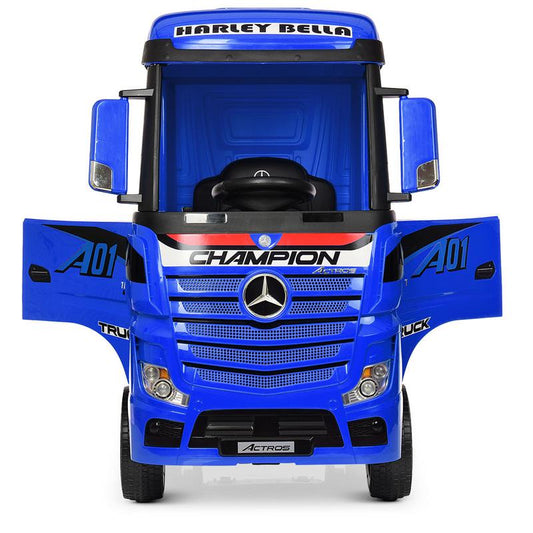 Mercedes - Benz Actros Kids Ride on Truck - Red - Marah Kids