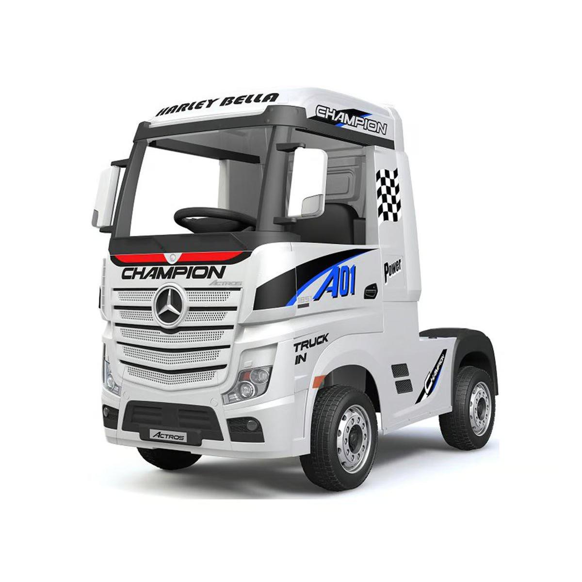 Mercedes-Benz Actros Kids Ride on Truck - White