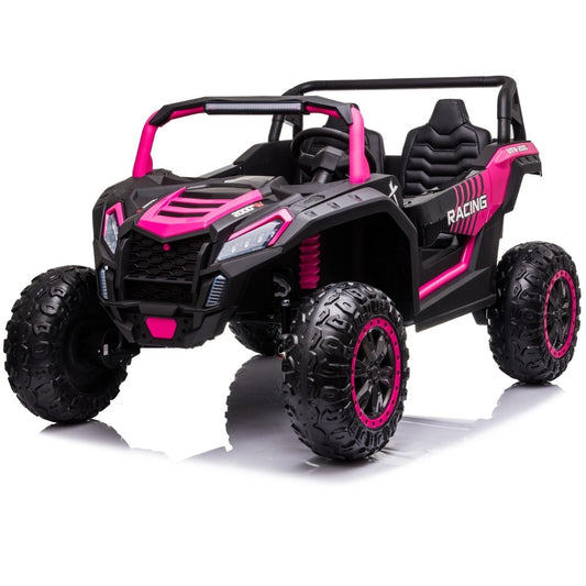 Amsham Buggy Kids UTV Ride on Jeep (24V) - Pink