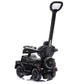 Mercedes G Wagon 3-in-1 Handle Push Ride-On Car - Black