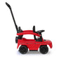 Mercedes G Wagon 3-in-1 Handle Push Ride-On Car - Red
