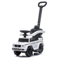 Mercedes G Wagon 3-in-1 Handle Push Ride-On Car - White