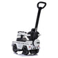 Mercedes G Wagon 3-in-1 Handle Push Ride-On Car - White