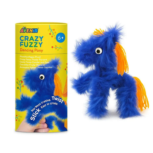Avenir - Crazy Fuzzy Dancing Pony Craft Kit - Marah Kids