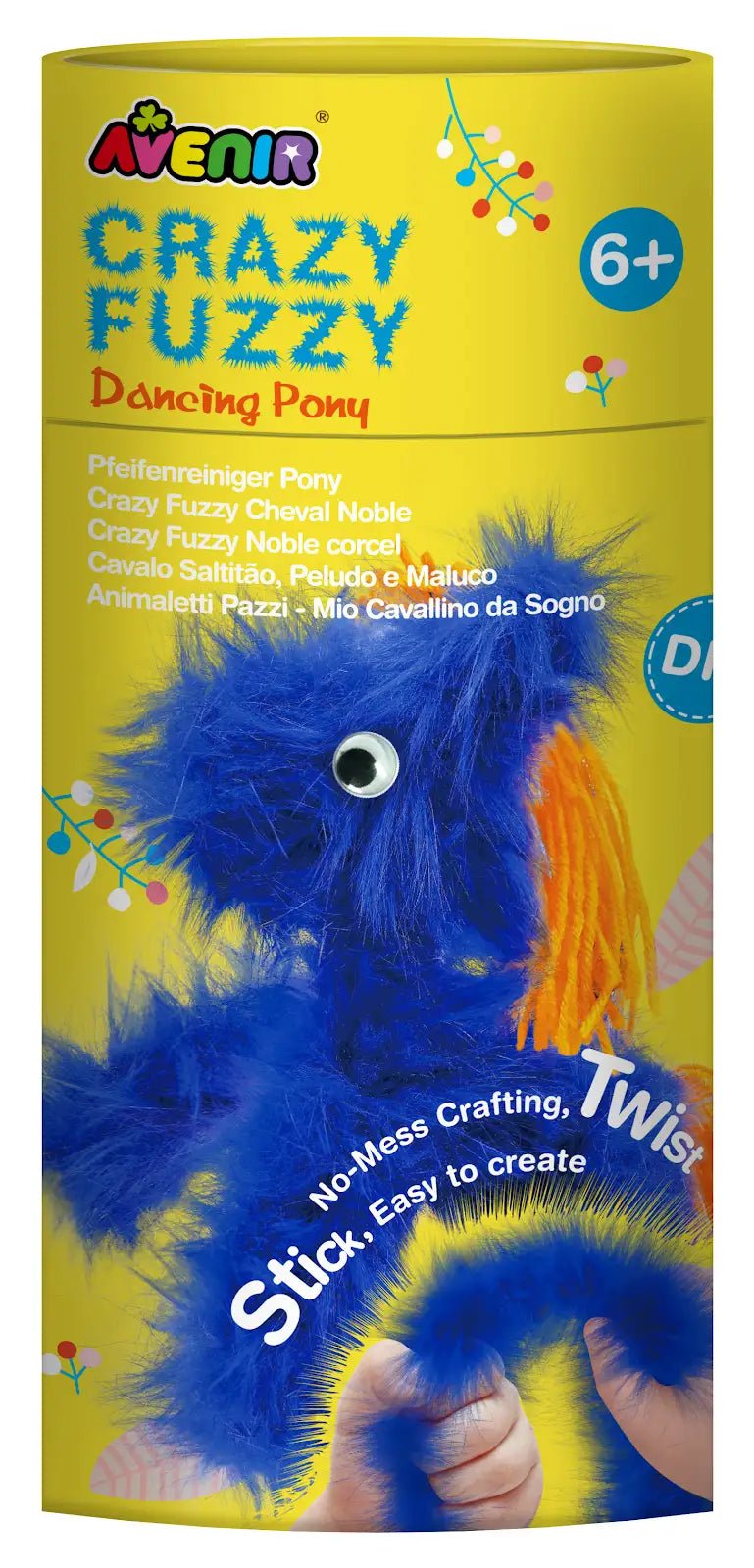 Avenir - Crazy Fuzzy Dancing Pony Craft Kit - Marah Kids