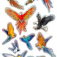 Avenir Natural Creation 3D Bird Puffy Stickers (12 pcs) - Marah Kids