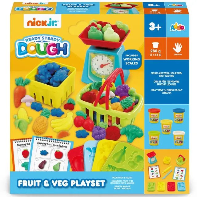 Addo Nickjr Dough Fruit Vegetable Set - Marah Kids