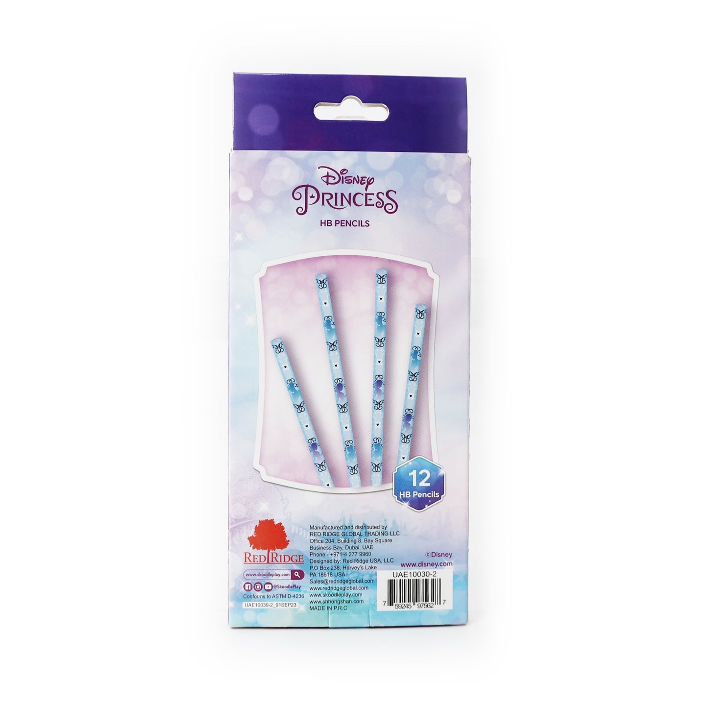 Disney Princess 12 Hb Pencils