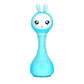 Alilo – Smarty Shake & Tell Rattle, R1 - Smarty Blue | Music, Stories, & Color Learning for Babies | Hi - Fi Sound, Light - Up Ears, USB Charging | 0+ - Marah Kids