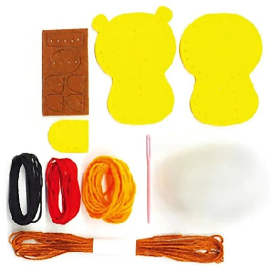 Avenir Sewing Pen Topper - Lion | DIY Pen Topper Friend Sewing Kit - Hours of Entertainment & Creativity | Tools & Instructions Included, Easy and Fun Activity for Kids + - Marah Kids