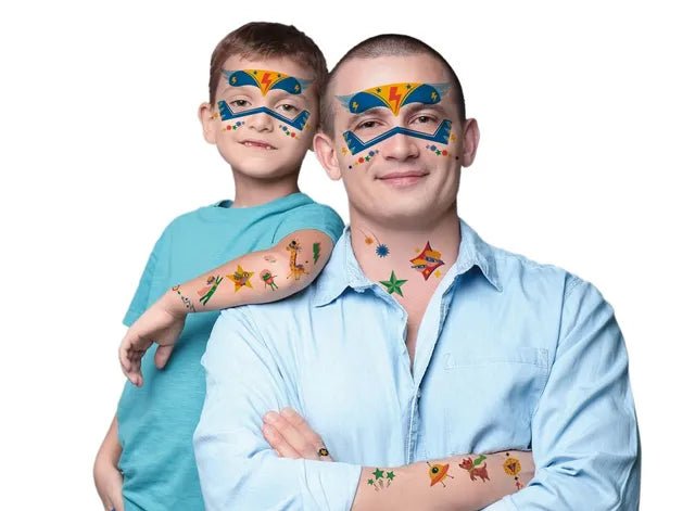 Buy Avenir Fancy Me Face Stickers & Tattoos for Kids - Superheroes ...