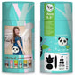 Avenir Loopie Fun - My First Plush Bag Kit - Panda| Learn to Sew with Loopies! Complete Kit with Felt, Soft Yarn, Crochet Hook, and Step - by - Step Instructions – Safe & Easy to Use | Kids Aged 3+ - Marah Kids