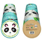 Avenir Loopie Fun - My First Plush Bag Kit - Panda| Learn to Sew with Loopies! Complete Kit with Felt, Soft Yarn, Crochet Hook, and Step - by - Step Instructions – Safe & Easy to Use | Kids Aged 3+ - Marah Kids