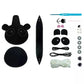 Avenir Loopie Fun - My First Plush Bag Kit - Panda| Learn to Sew with Loopies! Complete Kit with Felt, Soft Yarn, Crochet Hook, and Step - by - Step Instructions – Safe & Easy to Use | Kids Aged 3+ - Marah Kids