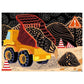 Avenir Scratch Art Kit – Construction | Unleash Creativity with Vibrant Drawings! 4 Themed Scratch Boards and Scratch Tool | Watch Brilliant Colors Unfold, Engaging Activity for Young Artists 3+ - Marah Kids