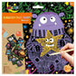 Avenir Scratch Art Kit – Monster | Unleash Creativity with Vibrant Drawings! 4 Themed Scratch Boards and Scratch Tool | Watch Brilliant Colors Unfold, Engaging Activity for Young Artists 3+ - Marah Kids