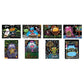 Avenir Scratch Art Kit – Monster | Unleash Creativity with Vibrant Drawings! 4 Themed Scratch Boards and Scratch Tool | Watch Brilliant Colors Unfold, Engaging Activity for Young Artists 3+ - Marah Kids