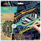 Avenir Scratch Art Kit – Transportation | Unleash Creativity with Vibrant Drawings! 4 Themed Scratch Boards and Scratch Tool | Watch Brilliant Colors Unfold, Engaging Activity for Young Artists 3+ - Marah Kids