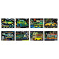 Avenir Scratch Art Kit – Transportation | Unleash Creativity with Vibrant Drawings! 4 Themed Scratch Boards and Scratch Tool | Watch Brilliant Colors Unfold, Engaging Activity for Young Artists 3+ - Marah Kids
