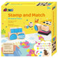 Avenir Stamp and Match - Create Pets | Craft Imaginative Little Pets with 15 Wooden Stamps, Spark Imagination & Cognitive Development | Exciting Craft Kit for Kids 3+ - Marah Kids