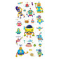 Avenir Tattoo Sticker - Robot | 50pc Set of Temporary Tattoos - High - Quality Water - Based Ink - Safe and Easy to Apply and Remove - Lasts 3 - 5 Days for Kids 3+ - Marah Kids