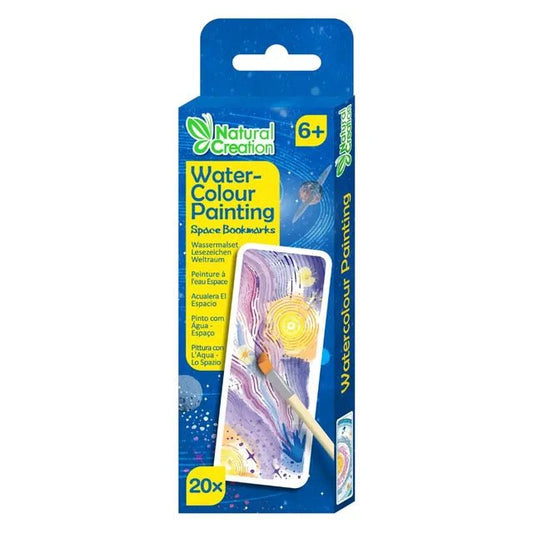 Avenir - Paint by Water - Bookmarks - Space Multicolour | Paint by Water Art lets little ones discover easy, fun painting - with no mess! | Ages 3+ - Marah Kids