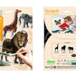 Avenir Natural Creation Scratch Safari Animal Stickers - Marah Kids