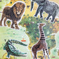 Avenir Natural Creation Scratch Safari Animal Stickers - Marah Kids