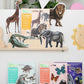 Avenir Natural Creation Scratch Safari Animal Stickers - Marah Kids