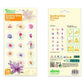 Avenir Natural Creation Sealing Wax Flower Stickers - 18pcs - Marah Kids