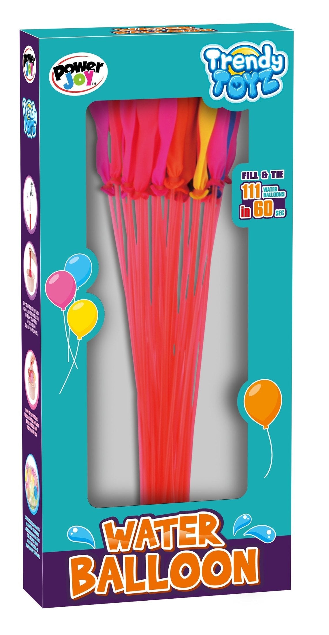 Power Joy Trendy Water Balloon 111 pieces