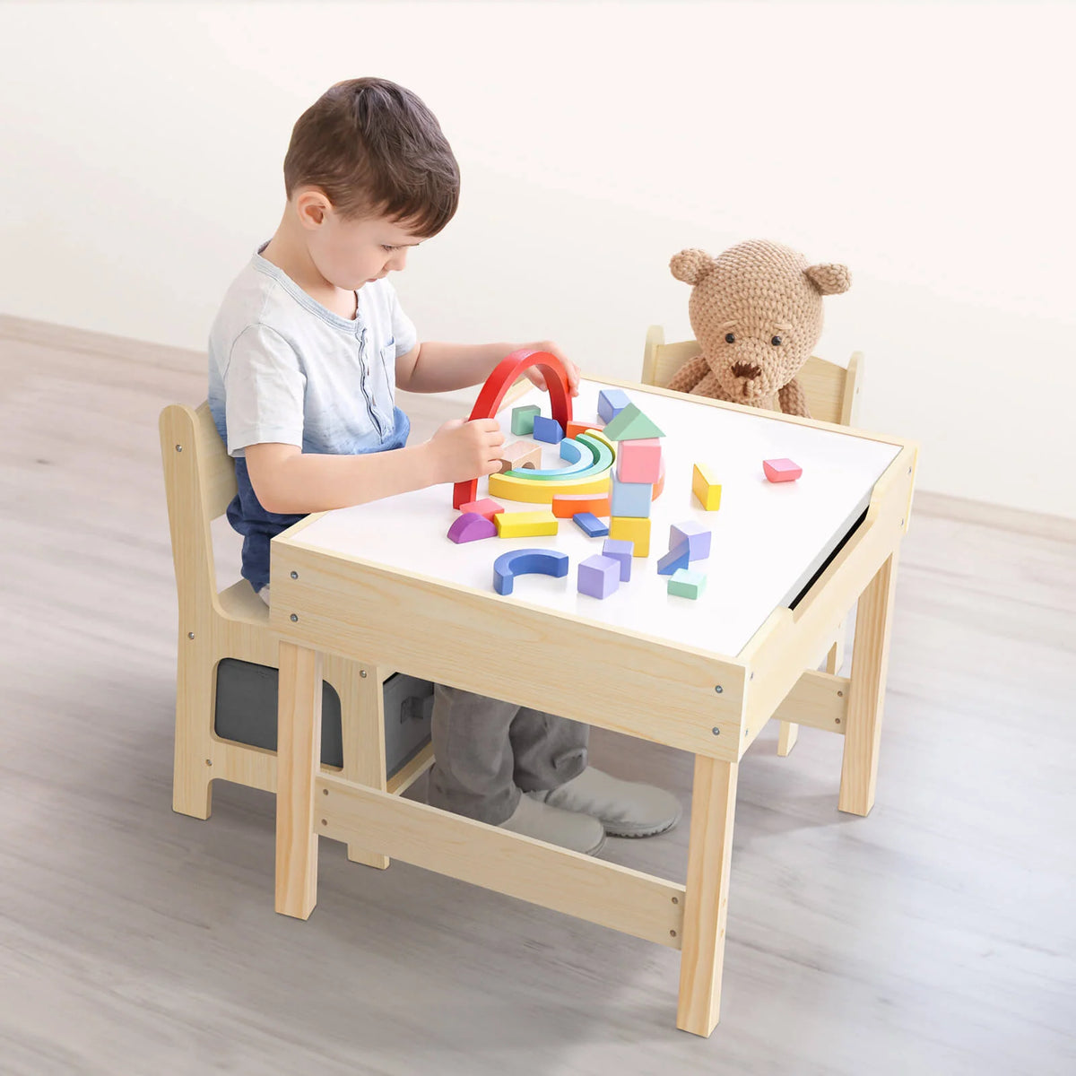 Oook Toddler Table and Chairs Set - Marah Kids