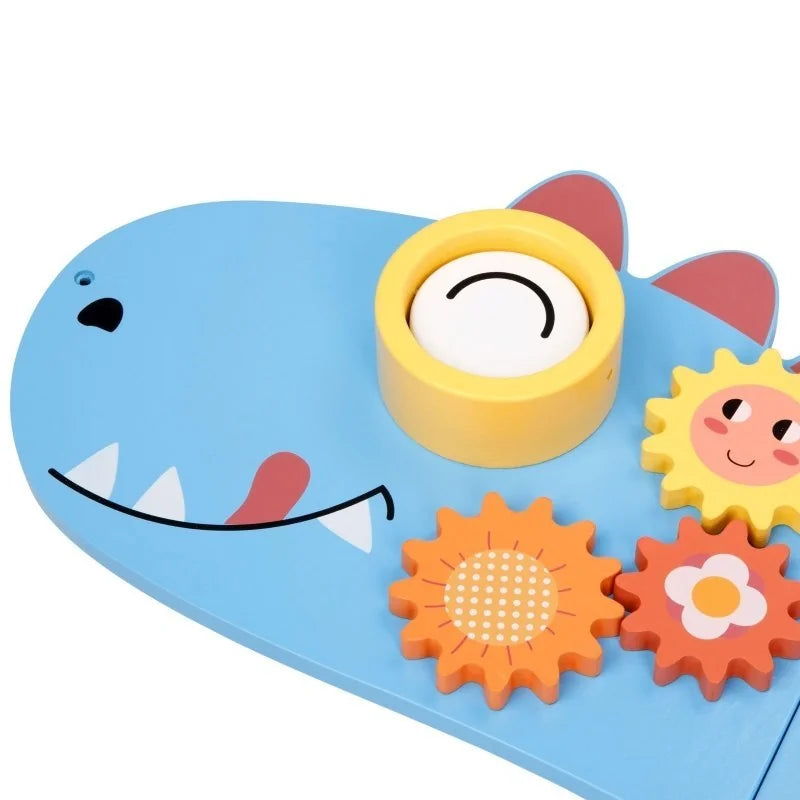 OOOK ACTIVITY WALL PANELS - ANKYLOSAURUS activity toys - view 3 | Marah Kids