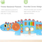 OOOK ACTIVITY WALL PANELS - ANKYLOSAURUS activity toys - view 9 | Marah Kids