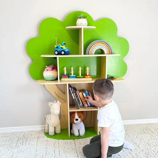 OOOK BOOKCASE - TREE kids furniture - Marah Kids UAE