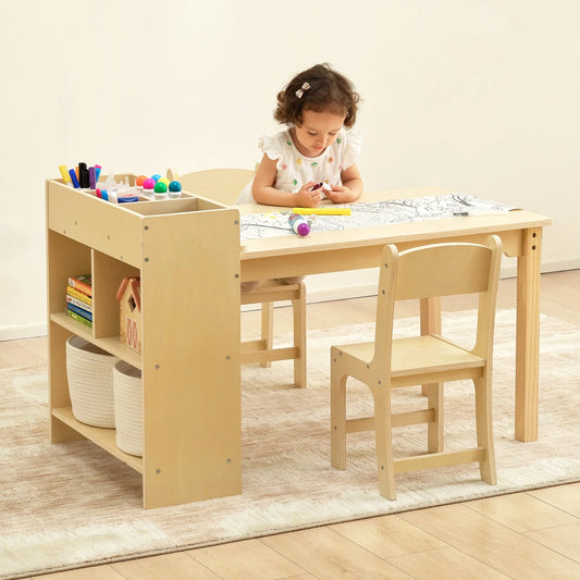 Oook Kids Art Table and Chairs with Integrated - Marah Kids