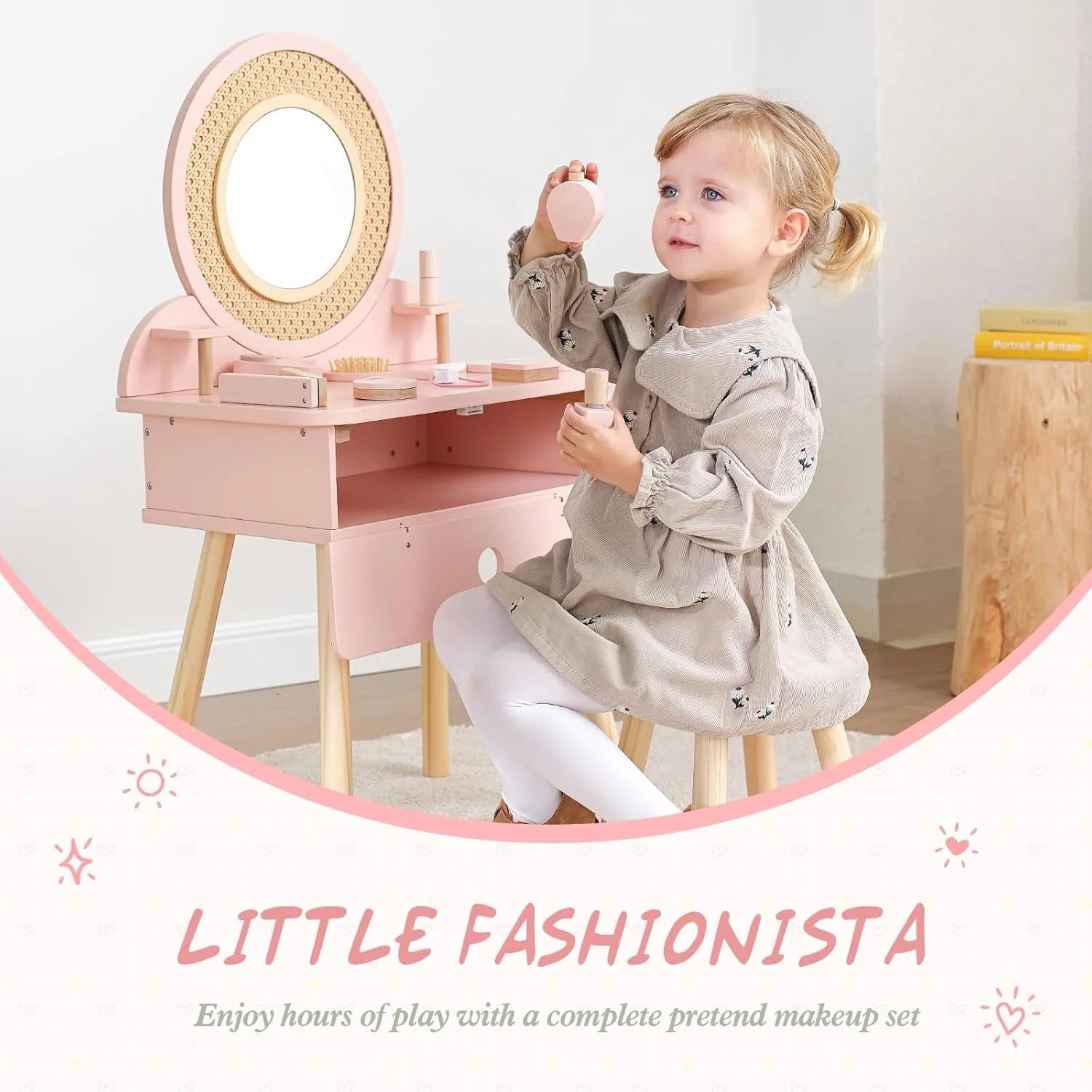 OOOK KIDS VANITY SET kids furniture - view 4 | Marah Kids