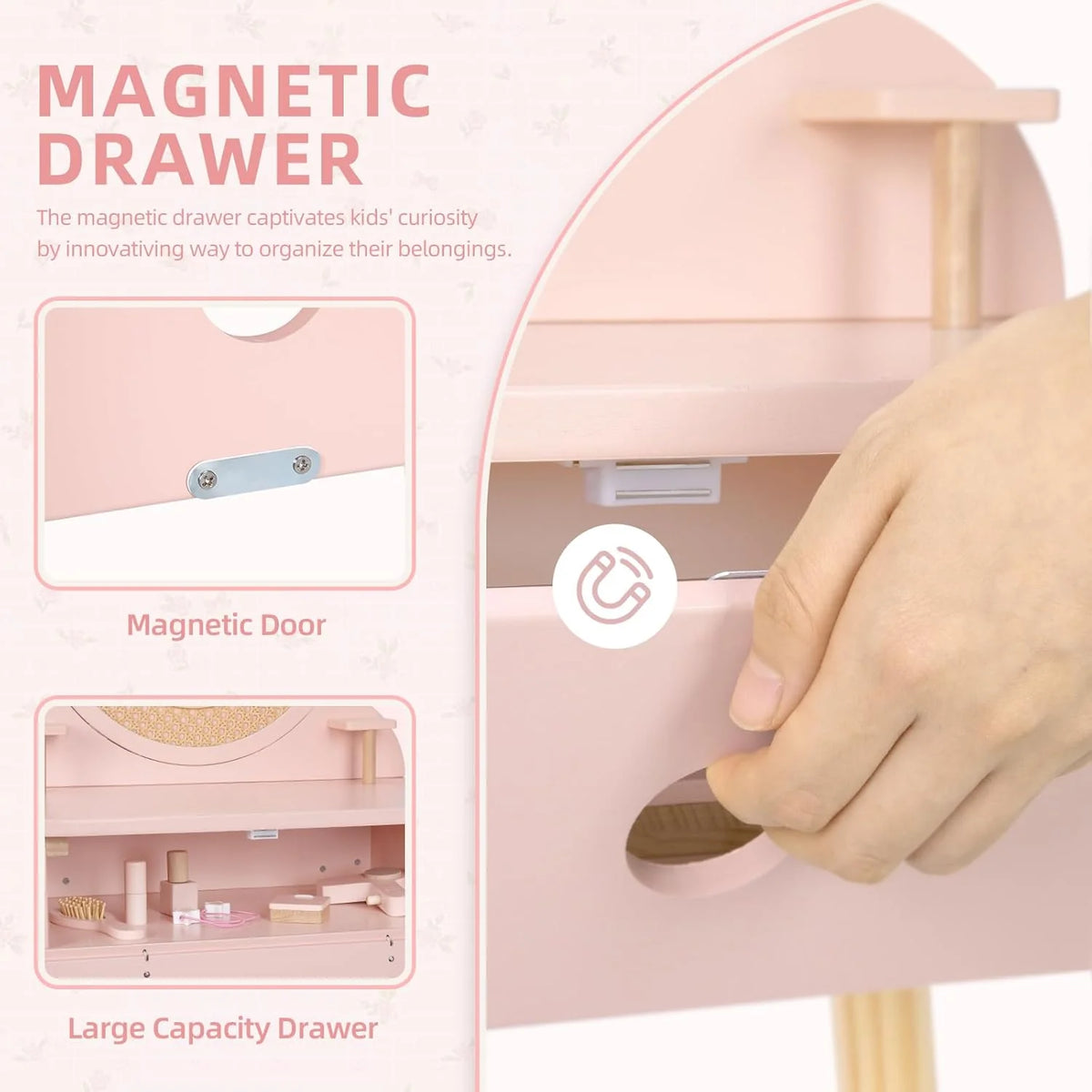 OOOK KIDS VANITY SET kids furniture - view 6 | Marah Kids