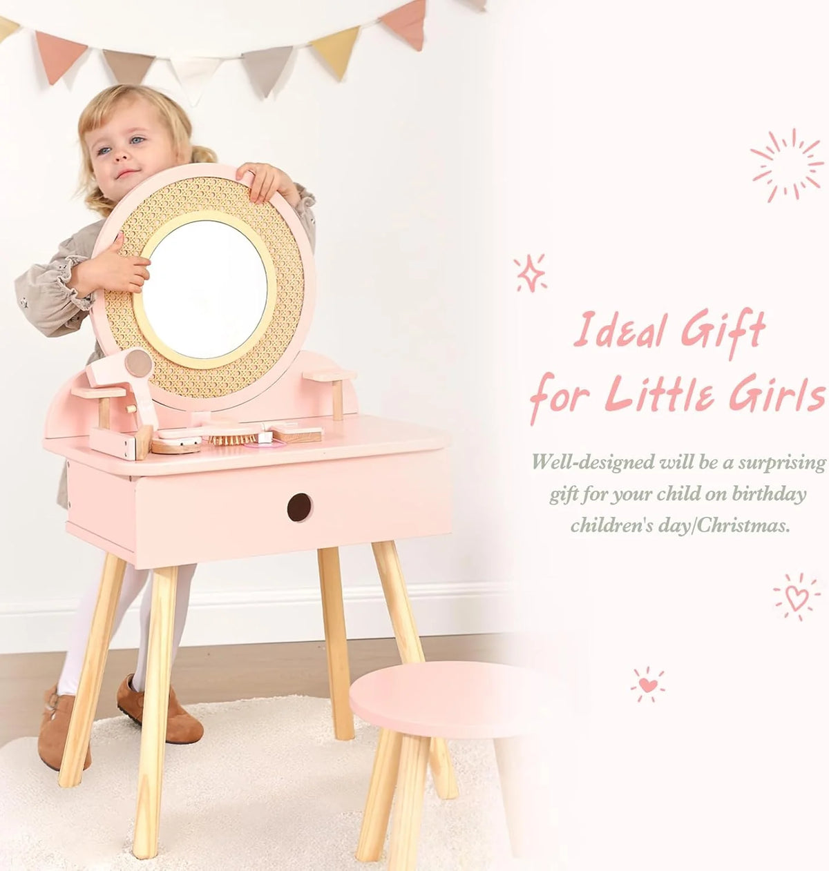 OOOK KIDS VANITY SET kids furniture - view 7 | Marah Kids