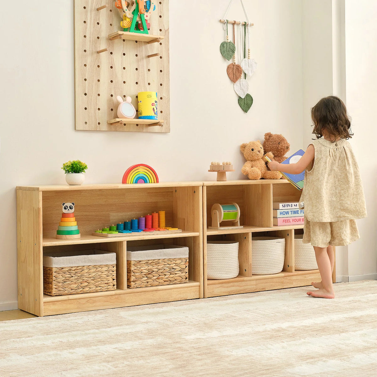Oook 2-Tier Montessori Storage Unit - Marah Kids