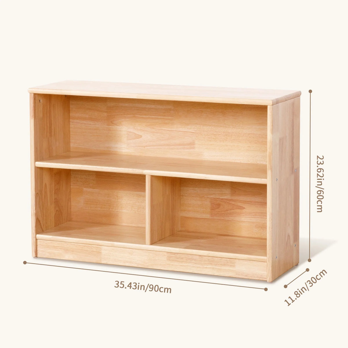 Oook XL Divided 2-Tier Shelf - Marah Kids
