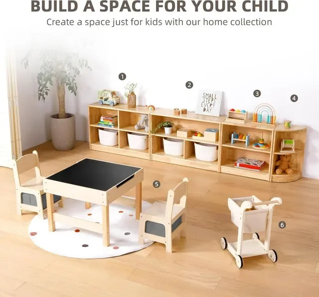 OOOK Small Corner Storage Shelf storage - view 4 | Marah Kids
