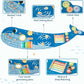 OOOK ACTIVITY WALL PANELS - WHALE educational toys - view 4 | Marah Kids