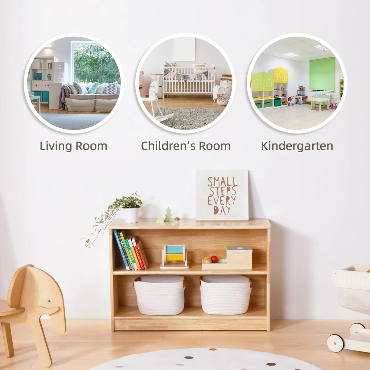 Oook 2-Tier Storage Shelf - Marah Kids