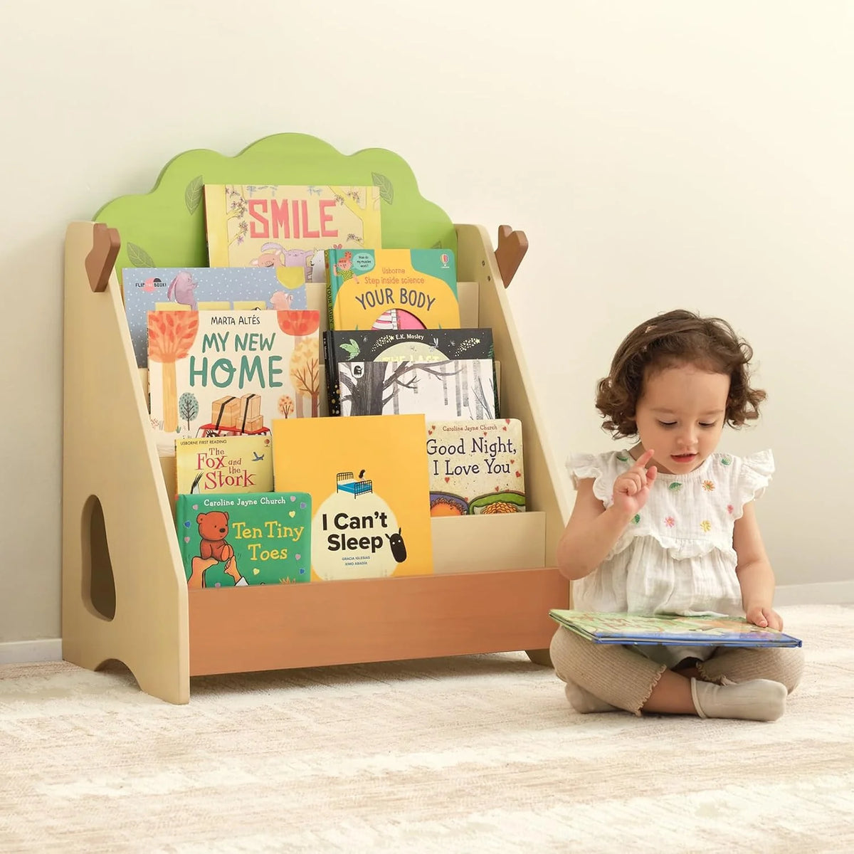 OOOK BOOKSHELF-TREE storage - view 2 | Marah Kids