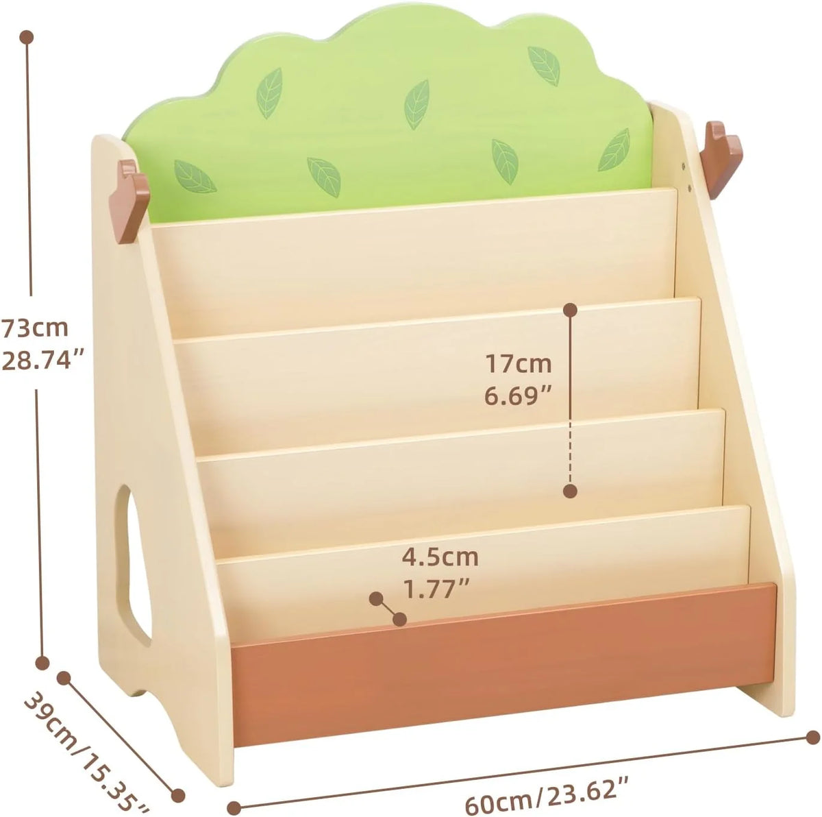 OOOK BOOKSHELF-TREE kids furniture - view 3 | Marah Kids